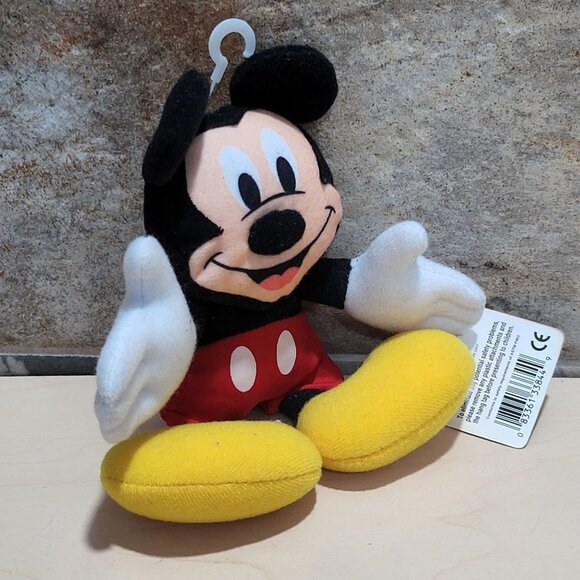 Applause Disney Mickey Mouse Flat Hanging Plush Toy - Picture 6 of 9